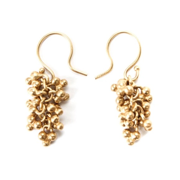 Me & Ro Jewelry - Me & Ro Gold Cluster Earrings